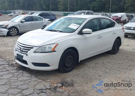 2015 Nissan Sentra Fe+ S/S/Sl/Sr/Sv z USA, uszkodzony, nr VIN 3N1AB7AP7FL639381